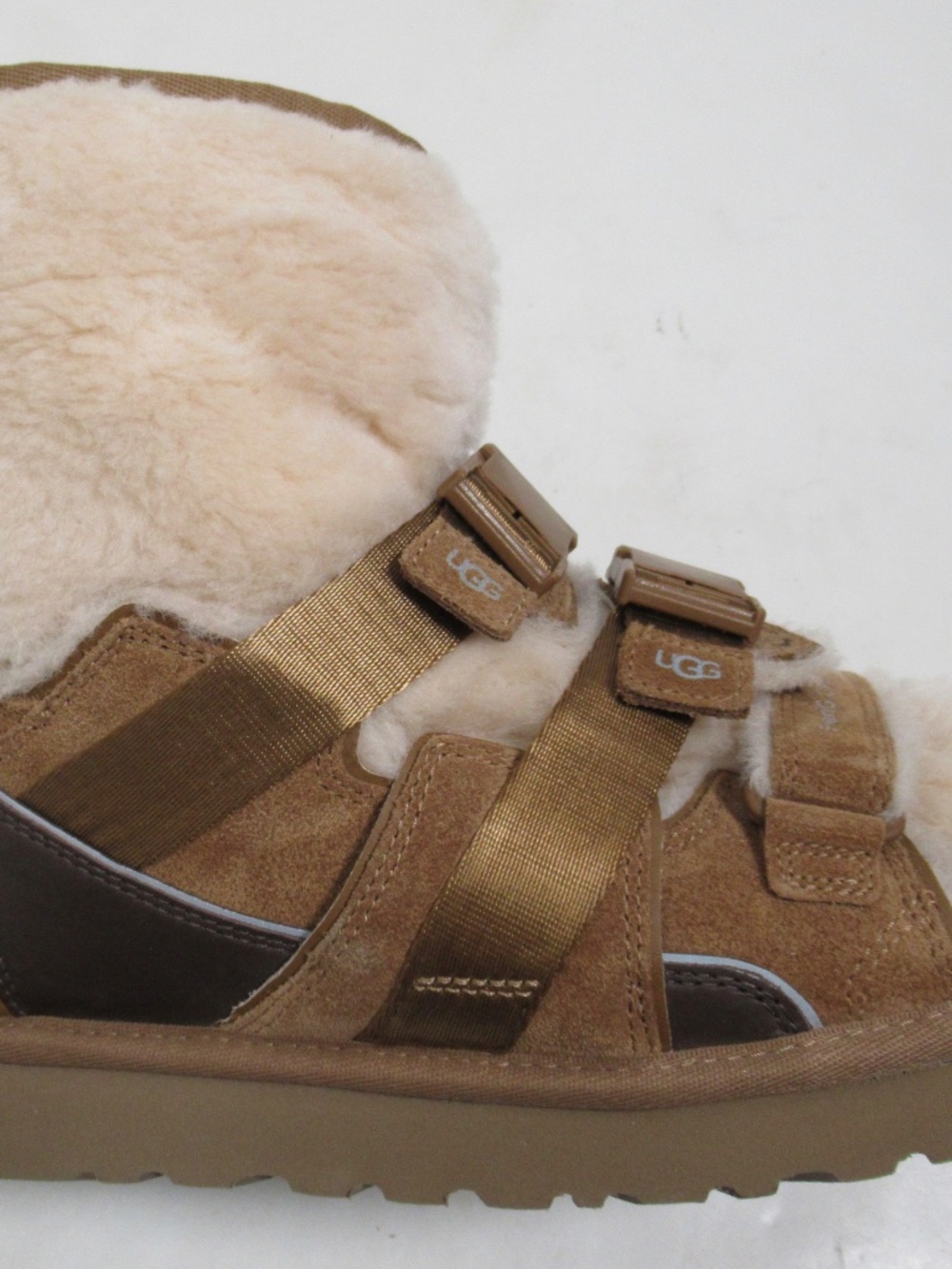 Ugg x Feng Chen Wang Women's Sandal Chestnut Brown Ugg S/N 1125206 Size 8 USA